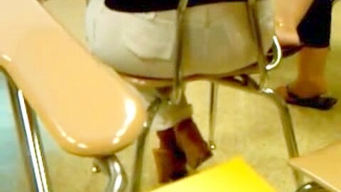 Candid View of Sitting Ass | watch  HD hidden camera porn movie for free