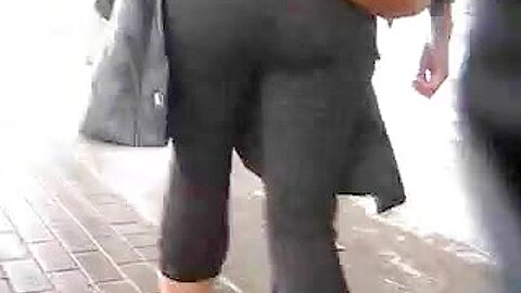 Hot ass walking in montreal tight pant | watch  HD spy camera xxx video for free