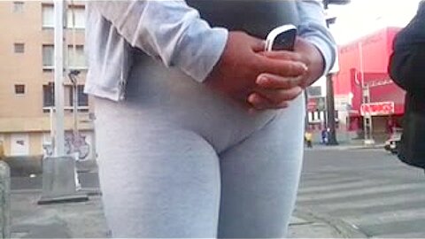 Cameltoe en la calle | watch  HD candid cam porn video for free