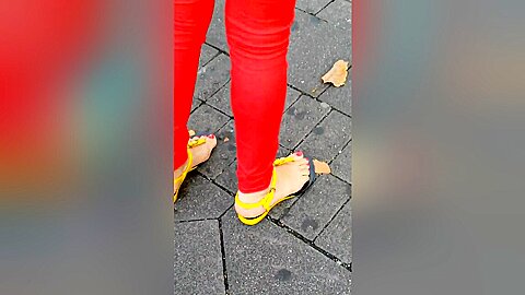 pretty feet | watch  HD candid cam sex video for free
