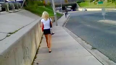 Following a hottie! | watch  HD hidden cam sex movie for free