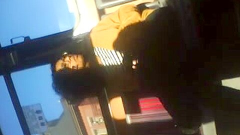 Whoopie sits at the Bus stop | watch  HD hidden cam sex video for free