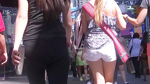 Nother' Nice Ass in Tights | watch  HD hidden camera sex video for free