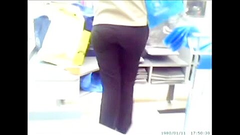 Visible Panty Line cashier | watch  HD voyeur cam porn video for free