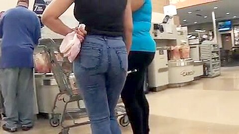 Sexy jean teen ass (18+) | watch  HD hidden cam porn video for free