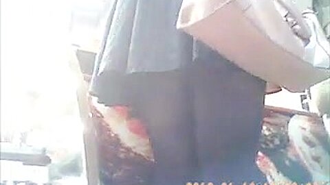 Legs in black tights heels. | watch  HD hidden camera sex video for free
