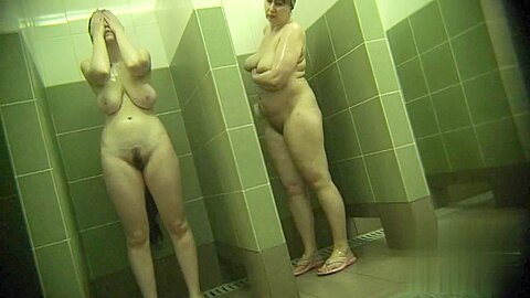 Hidden cameras (fake) in public pool showers 585 | watch  HD candid camera xxx movie for free
