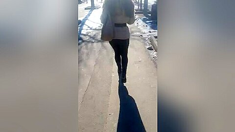 spy sexy ass teens in the street romanian (18+) | watch  HD candid camera porn video for free