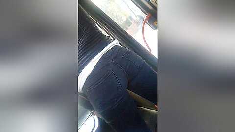 spy sexy hot teens ass in bus romanian (18+) | watch  HD candid cam xxx video for free