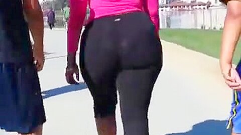 milf jogging | watch  HD candid camera porn video for free