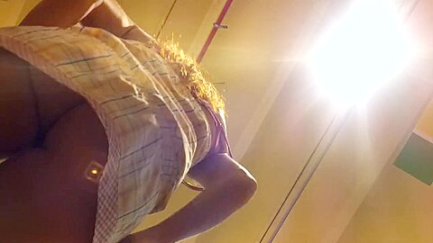 UPSKIRT (fake) AT THE MALL - MILF BENDING OVER | watch  HD hidden camera porn movie for free