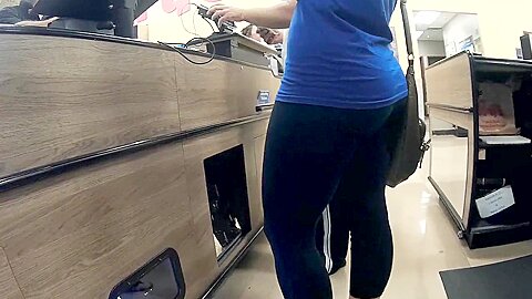 Yoga pants thickness | watch  HD candid cam porn video for free