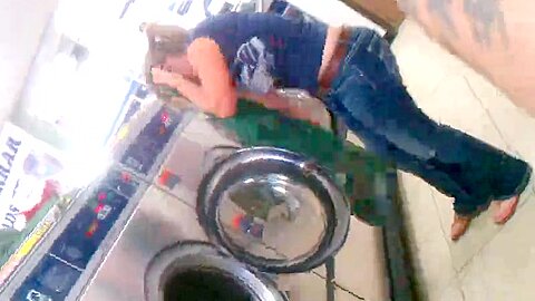 nice ass at laundries | watch  HD candid cam porn movie for free
