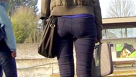 Candid - Nice Ass In Jeans | watch  HD hidden cam xxx movie for free