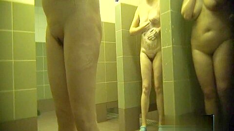 Hidden cameras (fake) in public pool showers 1067 | watch  HD spy cam porn movie for free