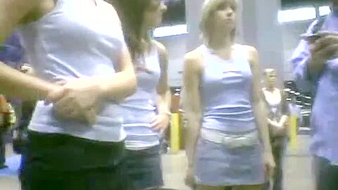Cute Blonde Chick I Nailed at at Trade Show! | watch  HD candid camera porn movie for free