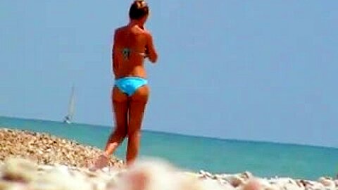 PJ Spy at beach # 3 | watch  HD candid cam sex movie for free