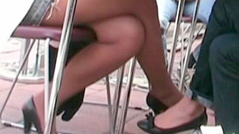 Pantyhose Long Shot 2 | watch  HD spy cam porn movie for free