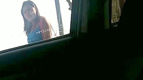 She keeps watching his carjerk | watch  HD hidden cam sex video for free