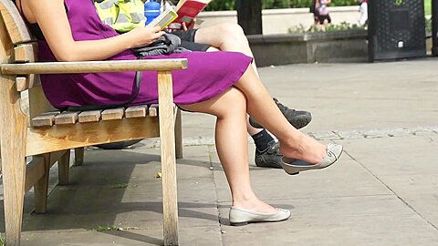 dangle shoeplay feet out toes | watch  HD candid camera sex movie for free