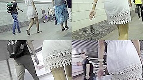 Hottie presents her intimate forms in upskirt (fake) vid | watch  HD hidden camera sex movie for free