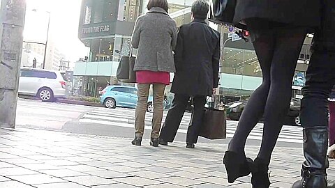 candid asian pantyhose 5 | watch  HD voyeur camera porn movie for free