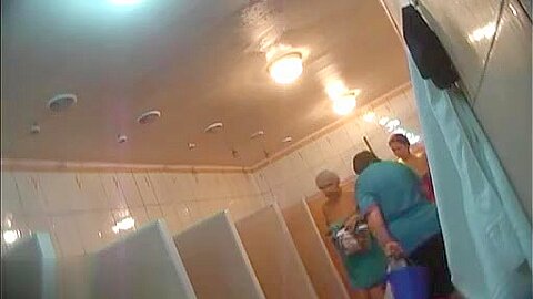 Hidden cameras (fake) in public pool showers 189 | watch  HD spy camera sex movie for free