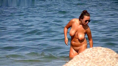Voyeur (fake) HD Beach Video N 222 | watch  HD hidden cam sex video for free