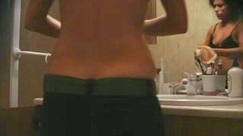 At the Mirror | watch  HD candid camera sex movie for free