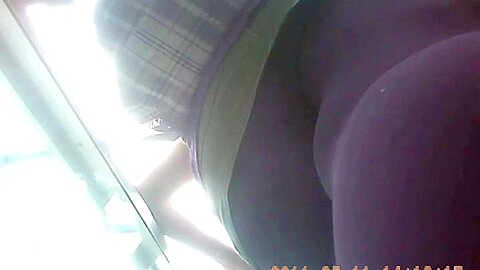 29th Upskirt2011 (fake) - SORRY, thick grey pantyhose | watch  HD spy camera porn video for free