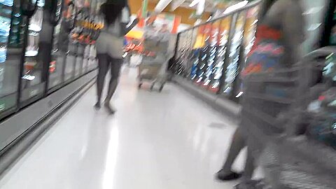 Sexy Black Booty at Walmart by me | watch  HD candid camera porn movie for free