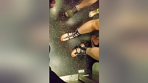 Candid nice feet in sandals | watch  HD spy cam porn video for free