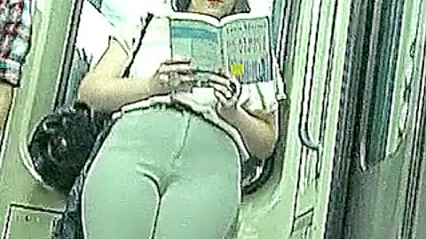 Hot voyeur (fake) camel toe spy in metro | watch  HD hidden camera sex movie for free