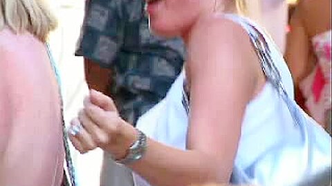 Downblouse - cutie dancing | watch  HD hidden camera porn video for free