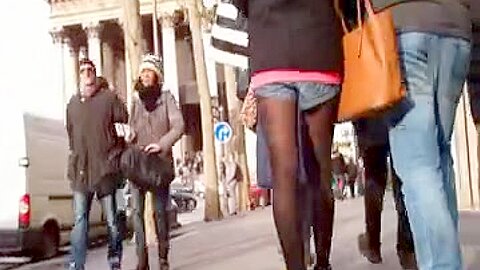 Short and Pantyhose | watch  HD spy cam sex movie for free