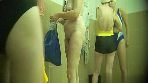Hidden cameras (fake) in public pool showers 1031 | watch  HD candid camera porn movie for free