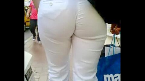 white pants sexy ass | watch  HD candid cam sex video for free