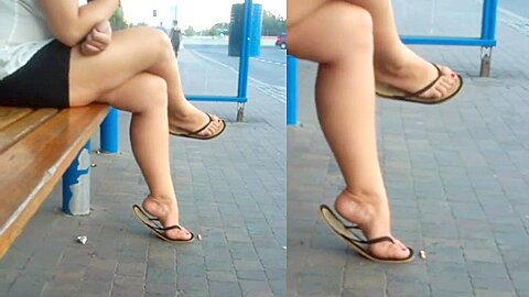 Candid Sexy Feet & Shoes collection 4 | watch  HD candid cam porn video for free