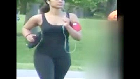 Sexy Spandex Park Booty Babe | watch  HD candid camera porn video for free