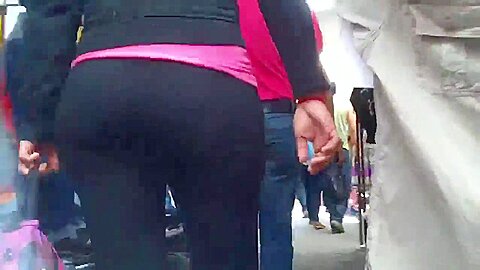 CULOTE EN LICRA EN EL MERCADO | watch  HD candid camera sex video for free
