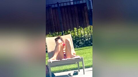Poolside swimming sunbathing hidden camera | watch  HD candid camera porn video for free