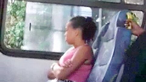 Flashing teen in bus (18+) | watch  HD candid camera porn movie for free