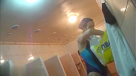 Hidden cameras (fake) in public pool showers 704 | watch  HD voyeur cam xxx video for free