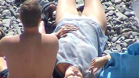 Nude Beach. Voyeur (fake) Video 252 | watch  HD voyeur cam sex movie for free
