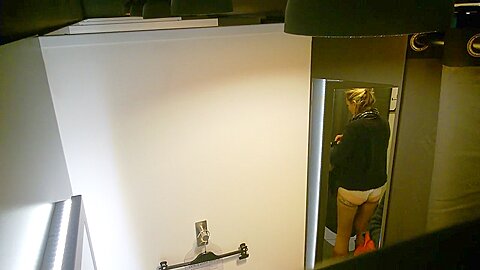 Great ass girl in changing room | watch  HD candid cam sex movie for free