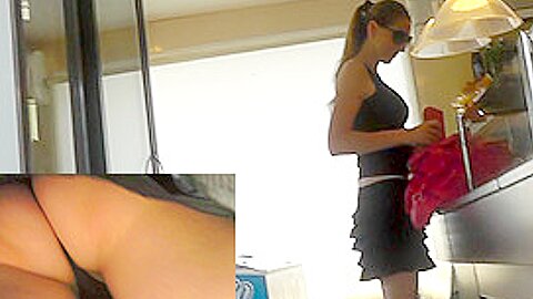 Amateur chick in cute things got caught on upskirt (fake) cam | watch  HD spy cam porn video for free