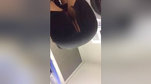 upskirt (fake) laundry | watch  HD candid camera porn movie for free