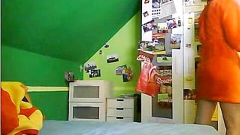 She Left Her Webcam On | watch  HD voyeur cam porn video for free