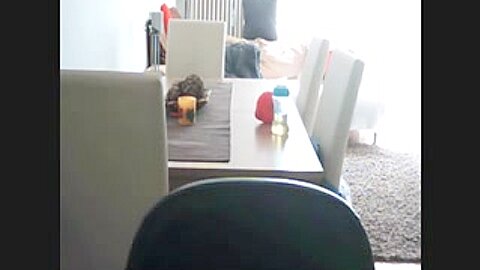 Overnight stay masturbates on couch in living room | watch  HD spy camera porn movie for free
