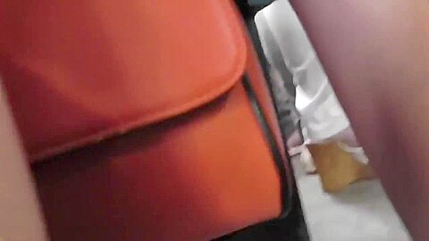 Upskirt (fake) in bus | watch  HD candid cam xxx movie for free